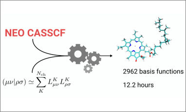 second order casscf cholesky